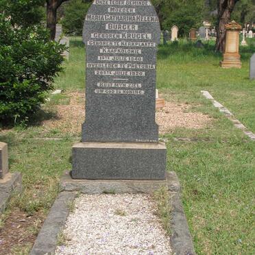 BURGER Petrus Johannes 1838-1920 &amp; Maria Catharina Helena KRUGEL 1840-1920