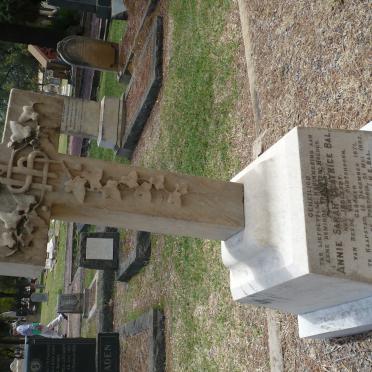 BAL Annie Sarah Beatrice nee INGLESBY, VAN REEDE VAN OUDTSHOORN 1871-1892