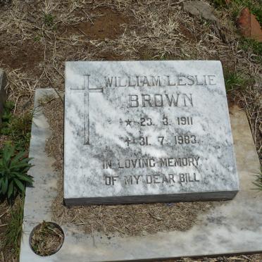 BROWN William Leslie 1911-1983