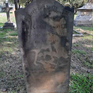 BOWER William -1885