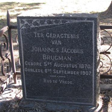 BRUGMAN Johannes Jacobus 1870-1907
