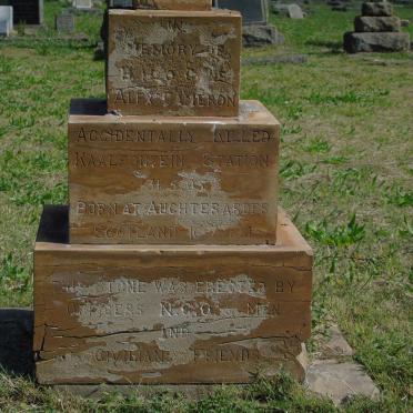 CAMERON Alex 1881-1905