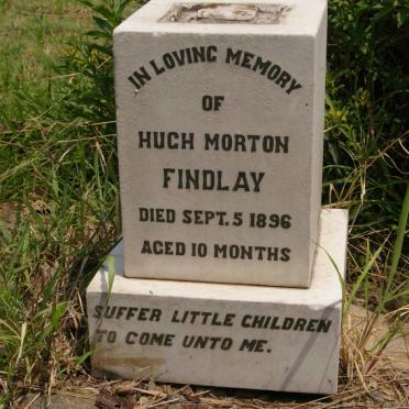 FINDLAY Hugh Morton 1895-1896