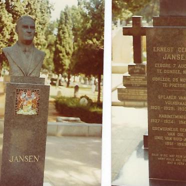 JANSEN Ernest George 1881-1959