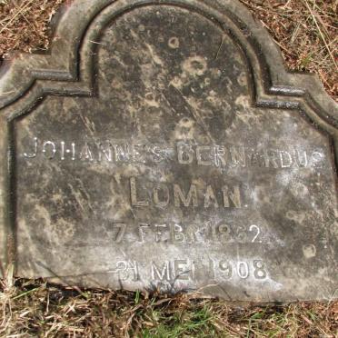 LOMAN Johannes Bernardus 1862-1908