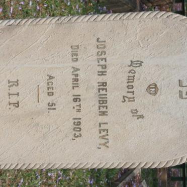 LEVY Joseph Reuben -1903