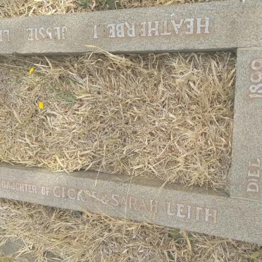 LEITH Heatherbell Jessie -1899