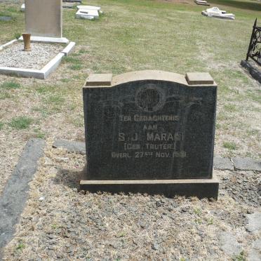 MARAIS S.J. nee TRUTER -1931