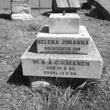 MANEN Helena Johanna, van 1893-1894