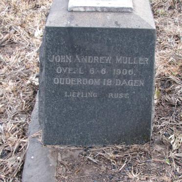 MULLER John Andrew -1906