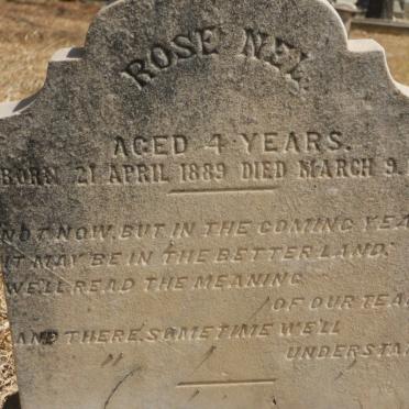 NEL Rose 1889-1893