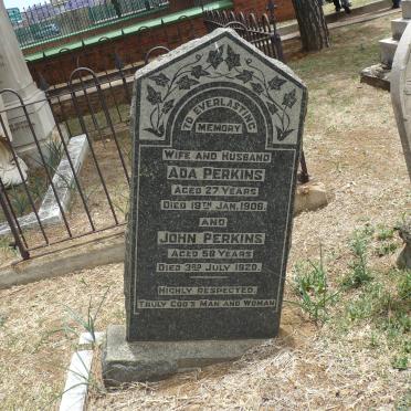 PERKINS John -1920 &amp; Ada -1906