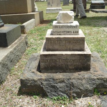 PIENAAR Desiree de Villiers 1911-1918