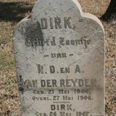 REYDEN Dirk, van der 1906-1906 :: REYDEN Dirk, van der 1907-1907