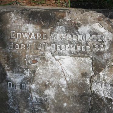 REES Edward Alfred 1870-1909
