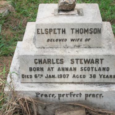 STEWART Elspeth nee THOMSON -1907