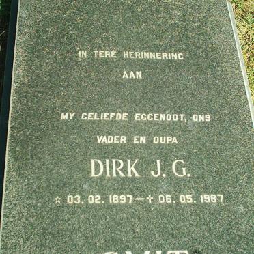 SMIT Dirk J.G. 1897-1987