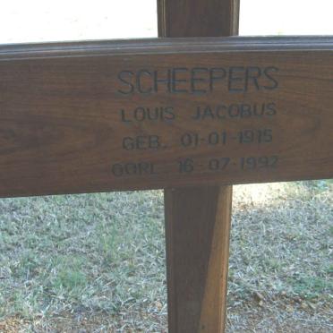 SCHEEPERS Louis Jacobus 1915-1992
