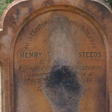 STEEDS Henry Thomas -1888