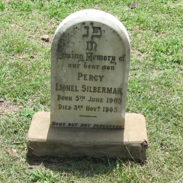SILBERMAN Percy Lionel 1905-1905