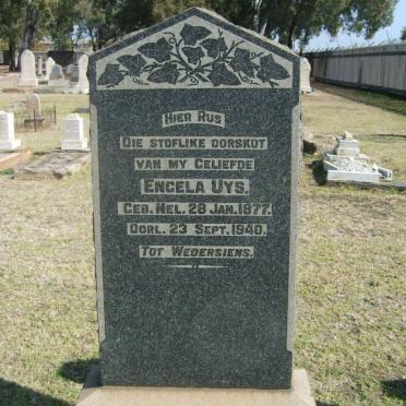 UYS Engela 1877-1940