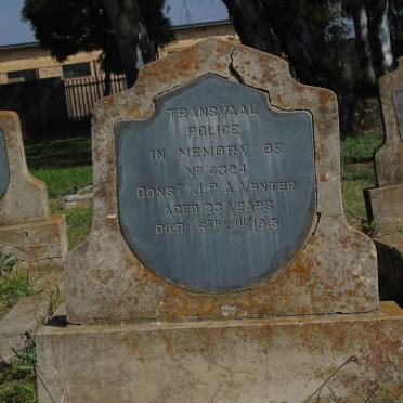 VENTER J.P.A. -1915