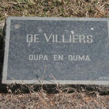 VILLIERS, de