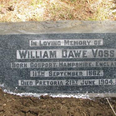 VOSS William Dawe 1862-1904