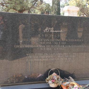VERWOERD H.F. 1901-1966
