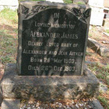 AITKEN Alexander James 1903-1903