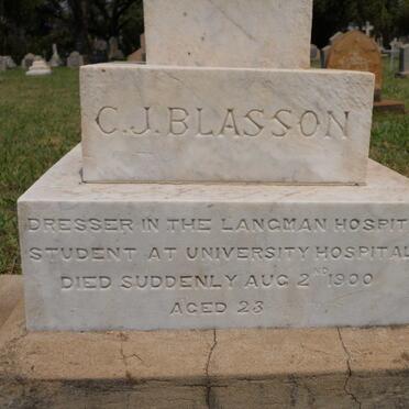 BLASSON C.J. -1900