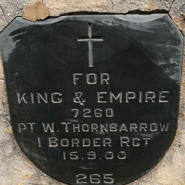 THORNBARROW W. -1900