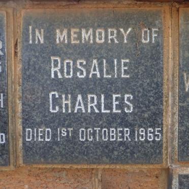 CHARLES Rosalie -1965