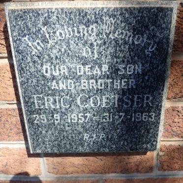 COETSER Eric 1957-1963