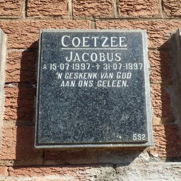 COETZEE Jacobus 1997-1997