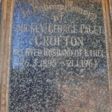 CROFTON George Paget 1895-1964