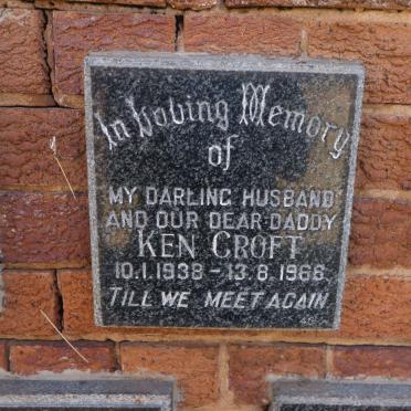 CROFT Ken 1938-1966