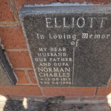 ELLIOTT Norman Charles 1913-1996
