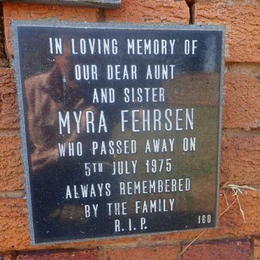 FEHRSEN Myra -1975