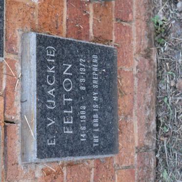 FELTON E.V. 1903-1972