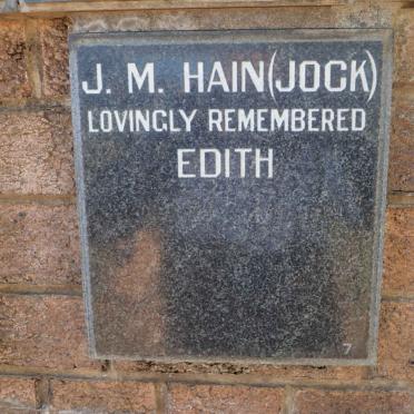 HAIN J.M.