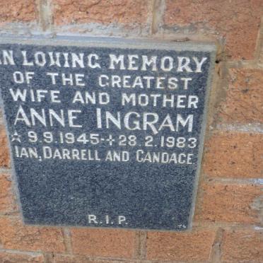 INGRAM Anne 1945-1983