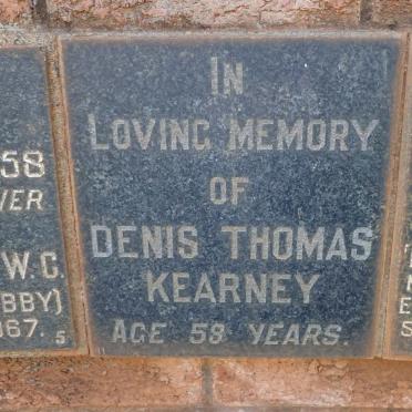KEARNEY Denis Thomas
