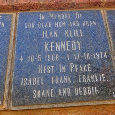 KENNEDY Jean Neill 1906-1974