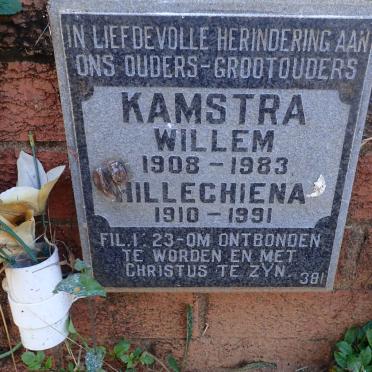 KAMSTRA Willem 1908-1983 &amp; Hillechiena 1910-1991