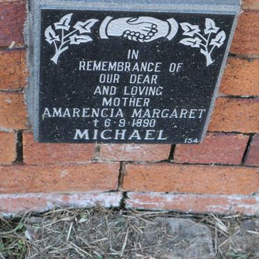 MICHAEL Amarencia Margaret -1990