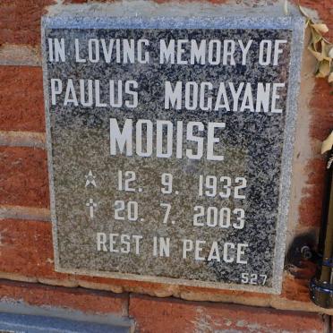 MODISE Paulus Magayane 1932-2003