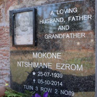 MOKONE Ntshimane Ezrom 1939-2014