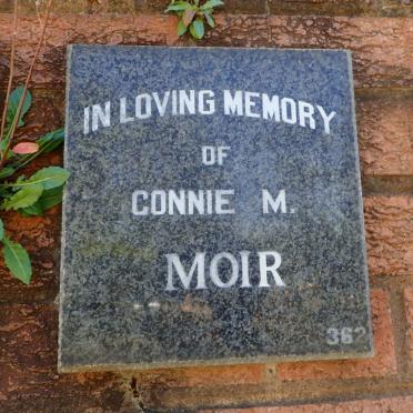 MOIR Connie M.