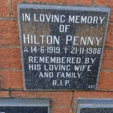 PENNY Hilton 1919-1986